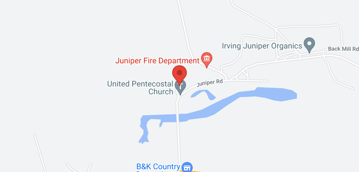 map of 41 Juniper Road